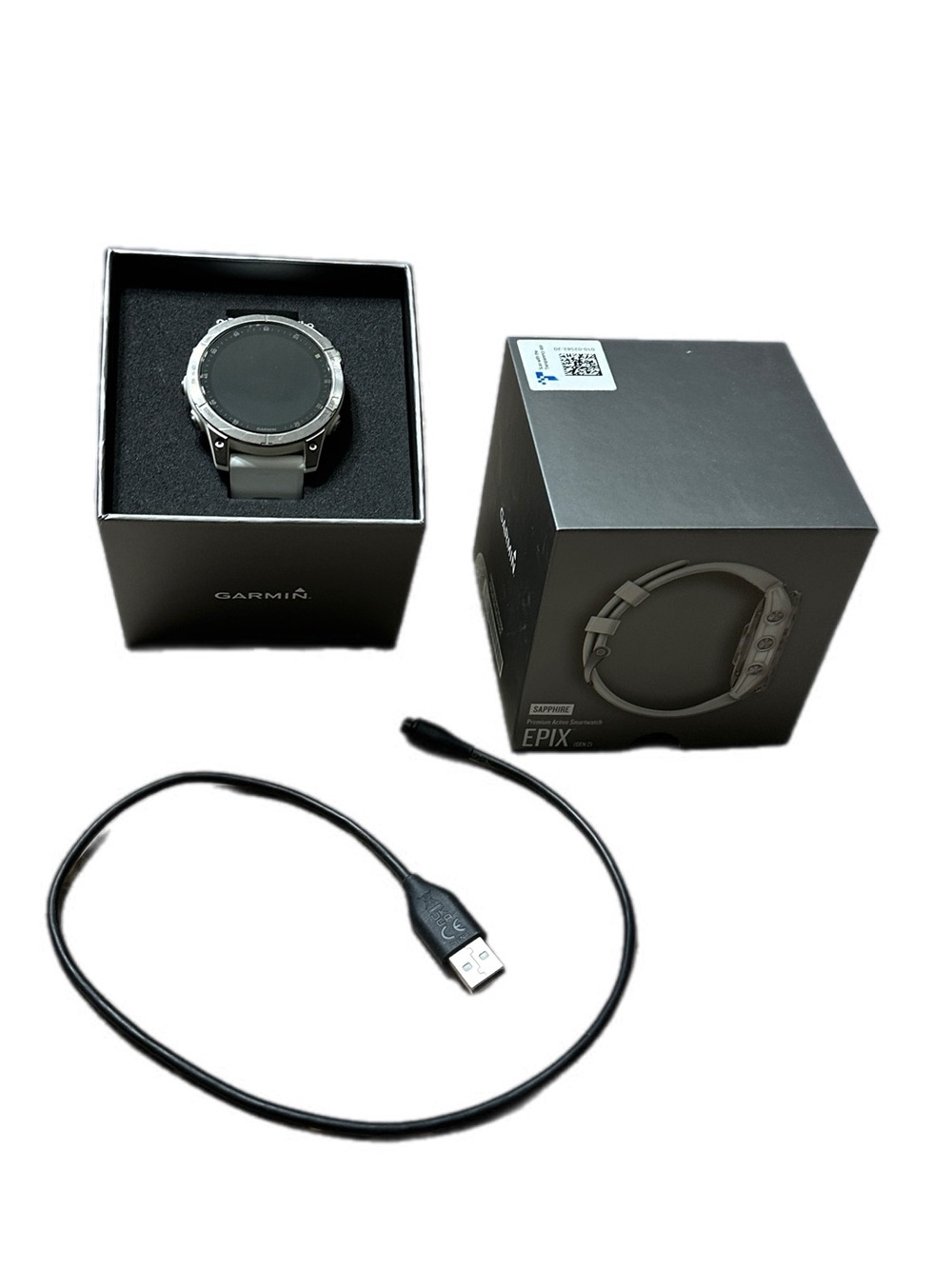 Garmin Epix Gen 2 Sapphire Edition Premium Active Smartwatch Titanium